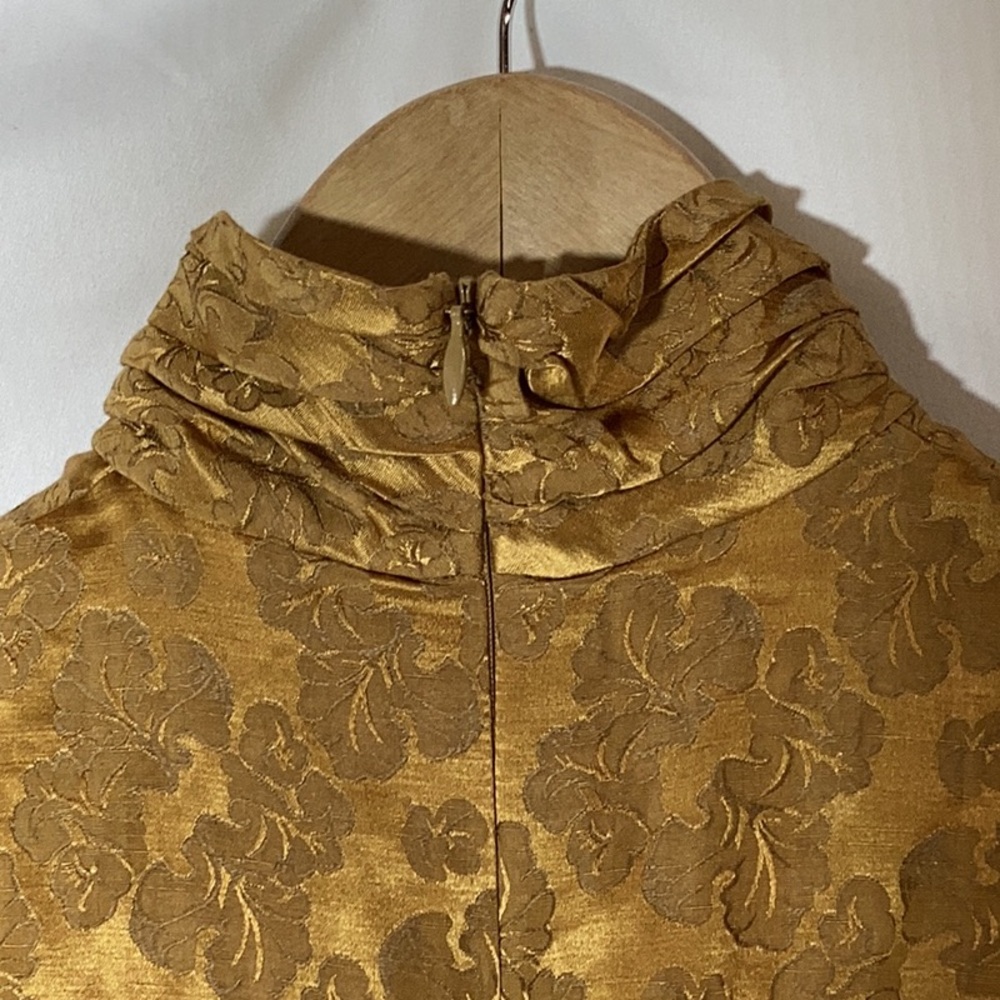 NWT Alémais Emilia Paneled Maxi Dress in Camel sz US 2 - Picture 12 of 16